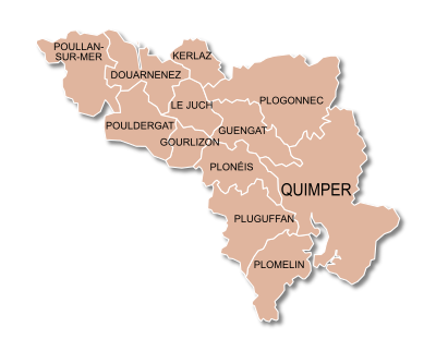 DSDEN 29 - CARTE circonscription de quimper Nord
