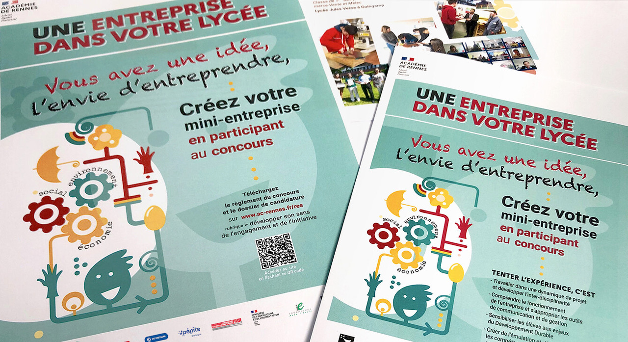 25e édition du concours « Une entreprise dans votre lycée » | Académie