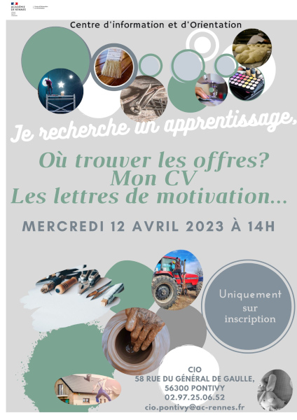 Je recherche un apprentissage
