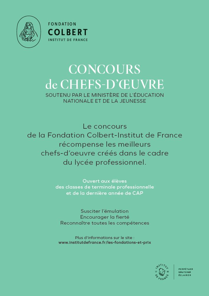 Concours de Chefs-d'oeuvre de la fondation Colbert