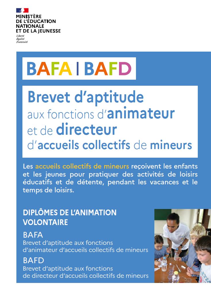 Brochure BAFA BAFD