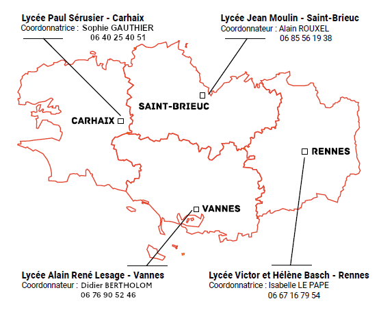 SItes de formation MRCE