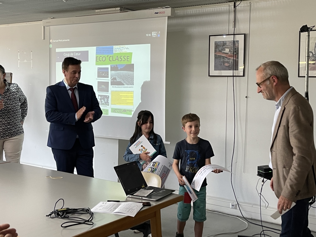 Remise des prix du concours "Faites la Une !" | Académie de Rennes