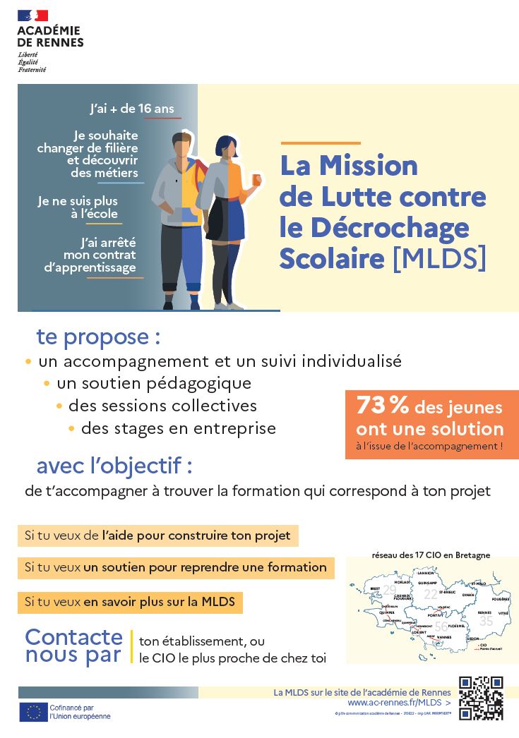 La mission de lutte contre le décrochage scolaire