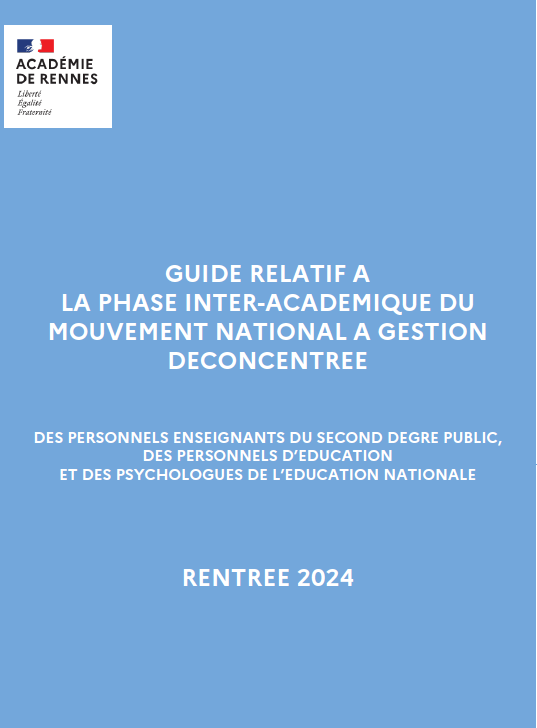 Guide inter académique 2024