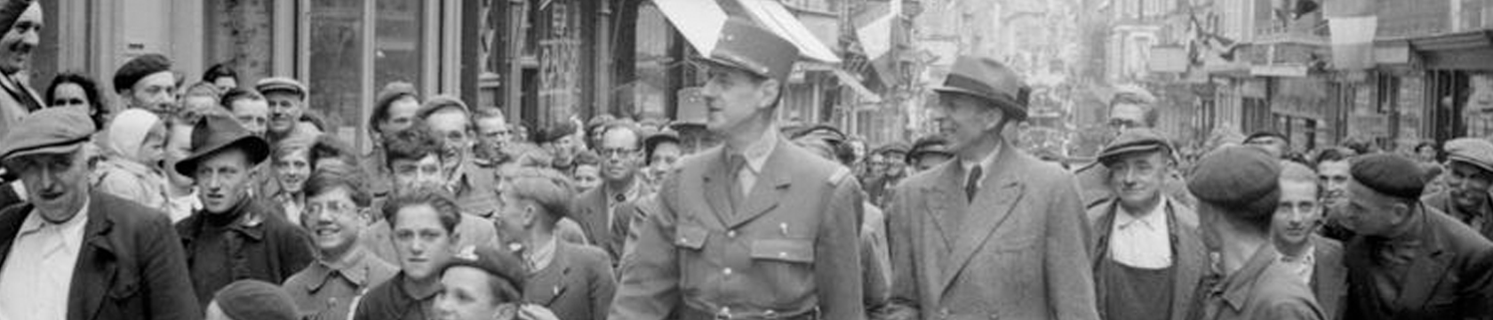 photo avec le Général de Gaulle