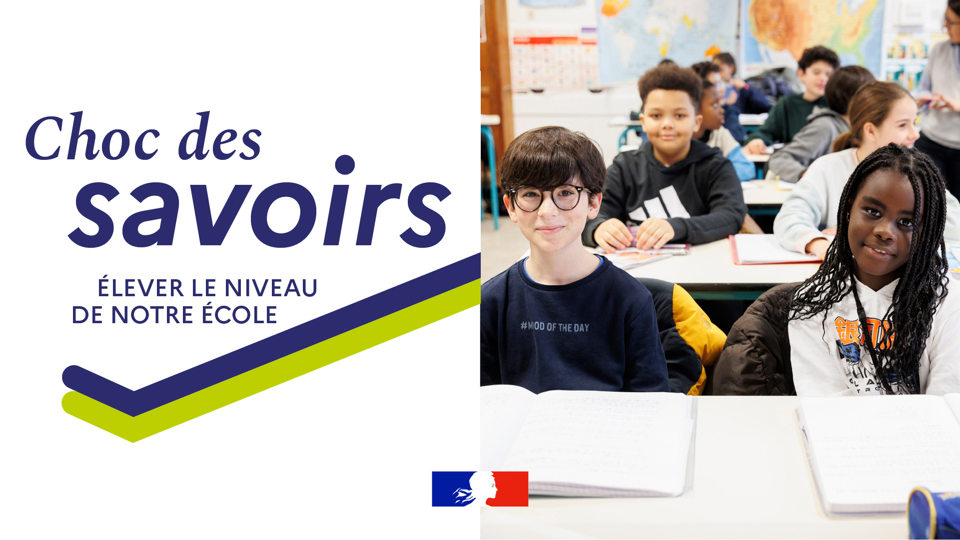 Choc des savoirs : élever le niveau de notre école