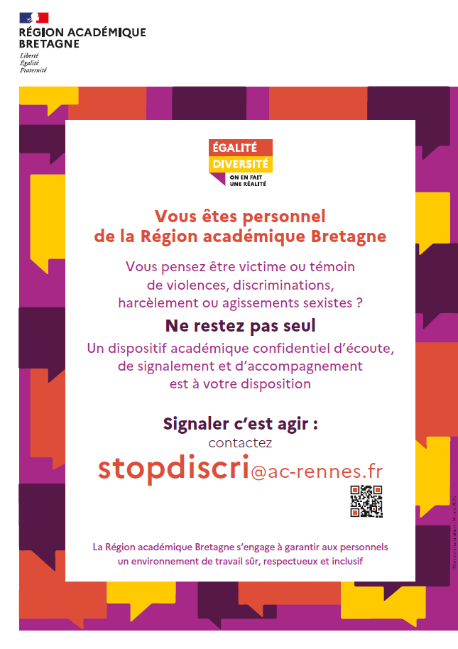 Flyer Stop Discri - Novembre 2025