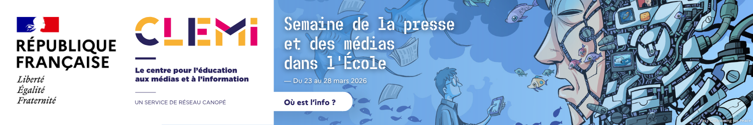 Bandeau Semaine de la presse et des médias