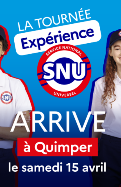 Tournée expérience SNU à Quimper